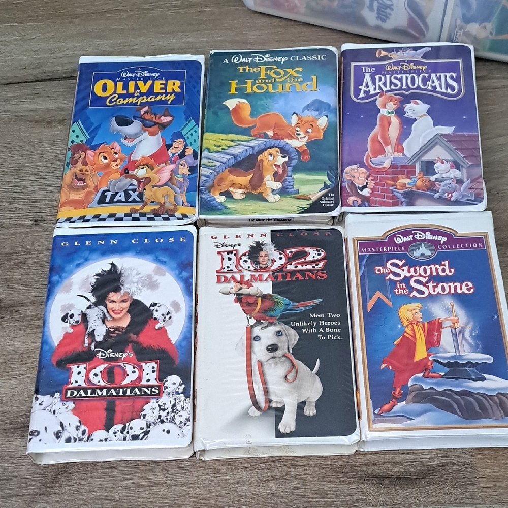 Disney Classic VHS Collection - Colorful Covers